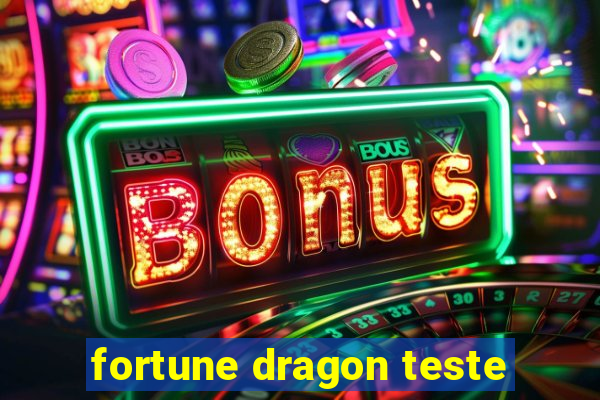 fortune dragon teste